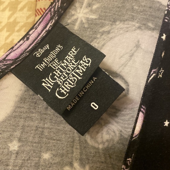 Torrid Disney The Nightmare Before Christmas Character Black Mini Trapeze Dress - Picture 5 of 8